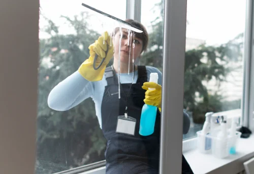 Nettoyage de vitres intérieures et extérieures à Champagnac
